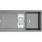 Franke Maris - Évier en fragranit MRG 651, 970x500 mm, pierre grise 114.0120.253 Franke Maris - Évier en fragranit MRG 651, 970x500 mm, pierre grise 114.0120.253
