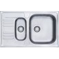 Franke Euroform - Évier en inox EFN 651-78, 780x475 mm + siphon 101.0250.587