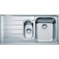 Franke Neptun - Évier en inox NEX 651/7, 1000x510 mm 101.0120.276 Franke Neptun - Évier en inox NEX 651/7, 1000x510 mm 101.0120.276