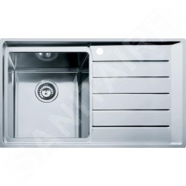 Franke Neptune Plus - Évier en inox NPX 611/2, 860x510 mm 101.0068.368