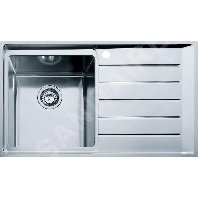 Franke Neptune Plus - Évier en inox NPX 611/2, 860x510 mm 101.0068.368 Franke Neptune Plus - Évier en inox NPX 611/2, 860x510 mm 101.0068.368