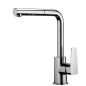 Paffoni Sly - Mitigeur d’évier avec douchette extractible, chrome SY185CR