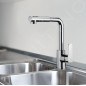 Paffoni Sly - Mitigeur d’évier avec douchette extractible, chrome SY185CR