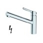 Franke Orbit - Mitigeur d'évier FC 3149.031 avec bec extractible, chrome 115.0623.149