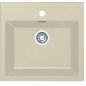 Franke Sirius - Évier en tectonite SID 610, 560x530 mm, beige 143.0670.894 Franke Sirius - Évier en tectonite SID 610, 560x530 mm, beige 143.0670.894