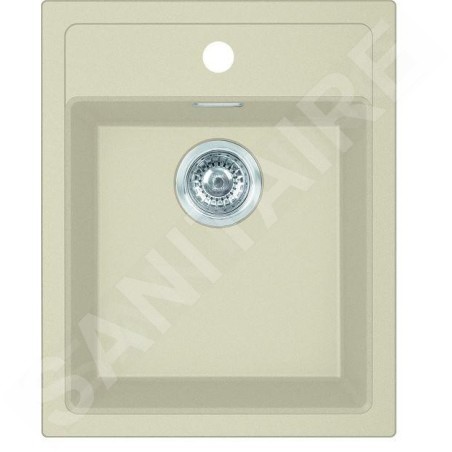 Franke Sirius - Évier en tectonite SID 610-40, 430x530 mm, beige 143.0670.895