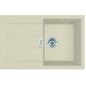 Franke Colonnes - Ensemble de cuisine T104, évier en tectonite S2D 611-78 et mitigeur FP 9000.031, beige / chrome 143.0675.728 Franke Colonnes - Ensemble de cuisine T104, évier en tectonite S2D 611-78 et mitigeur FP 9000.031, beige / chrome 143.0675.728