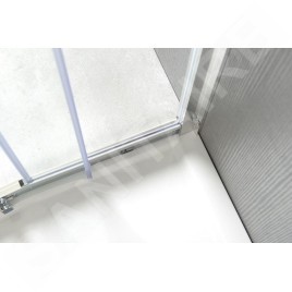Sapho Douches - Cabine de douche 900x900x1900 mm avec receveur, verre clair AG4290
