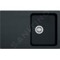 Franke Colonnes - Ensemble T96, évier en tectonite OID 611-78 et mitigeur FP 9000.031, noir / chrome 143.0675.618 Franke Colonnes - Ensemble T96, évier en tectonite OID 611-78 et mitigeur FP 9000.031, noir / chrome 143.0675.618