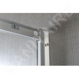 Sapho Douches - Cabine de douche 900x900x1900 mm avec receveur, verre clair AG4290