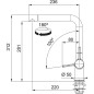 Franke Active New - Mitigeur d'évier FN 6100.094, blanc artic 115.0653.376 Franke Active New - Mitigeur d'évier FN 6100.094, blanc artic 115.0653.376