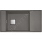 Franke Fresno - Évier en fragranit FSG 211/111, 860x458 mm, pierre gris 135.0652.560 Franke Fresno - Évier en fragranit FSG 211/111, 860x458 mm, pierre gris 135.0652.560