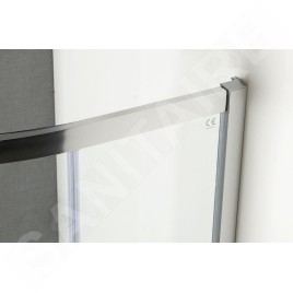 Sapho Douches - Cabine de douche 900x900x1900 mm avec receveur, verre clair AG4290