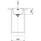 Franke Mythos - Évier MYX 210 / 610-34, 352x412 mm, inox 127.0637.431 Franke Mythos - Évier MYX 210 / 610-34, 352x412 mm, inox 127.0637.431