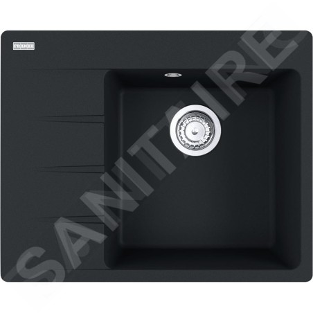 Franke Centro - Évier en Fragranite CNG 611-62 TL / 7, 62x50 cm, noir mat 114.0637.434