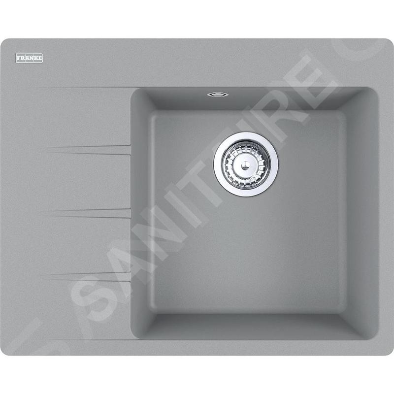 Franke Centro - Évier en Fragranite CNG 611-62 TL/7, 62x50 cm, pierre grise 114.0637.491 Franke Centro - Évier en Fragranite CNG 611-62 TL/7, 62x50 cm, pierre grise 114.0637.491