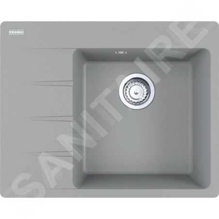 Franke Centro - Évier en Fragranite CNG 611-62 TL/7, 62x50 cm, pierre grise 114.0637.491
