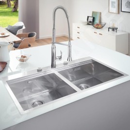 Grohe Éviers - Évier K800, 1024x510 mm, inox brossé 31585SD1