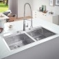 Grohe Éviers - Évier K800, 1024x510 mm, inox brossé 31585SD1
