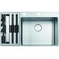 Franke Box Center - Évier BWX 220/620-54-27/2, 860x510 mm, inox 127.0538.260 Franke Box Center - Évier BWX 220/620-54-27/2, 860x510 mm, inox 127.0538.260