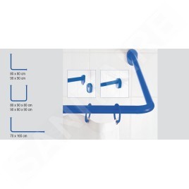 Sapho Accessoire Ridder - Barre de douche universelle, chromée 59500
