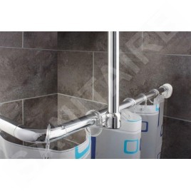 Sapho Accessoire Ridder - Barre de douche universelle, chromée 59500