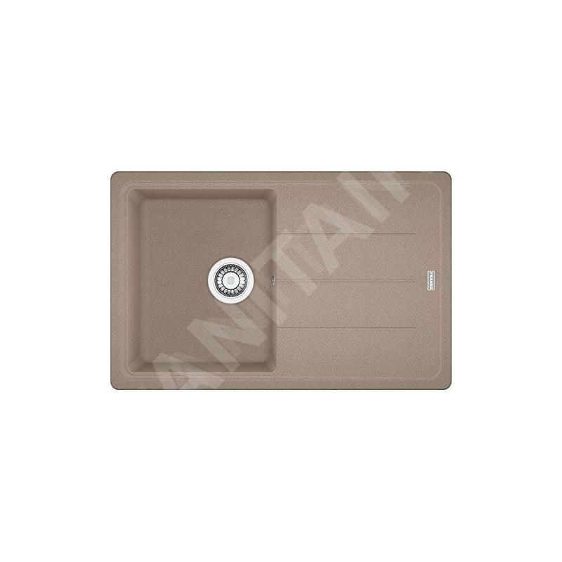 Franke Basis - Évier en fragranit BFG 611-78, 78x50 cm, cachemire 114.0494.757 Franke Basis - Évier en fragranit BFG 611-78, 78x50 cm, cachemire 114.0494.757