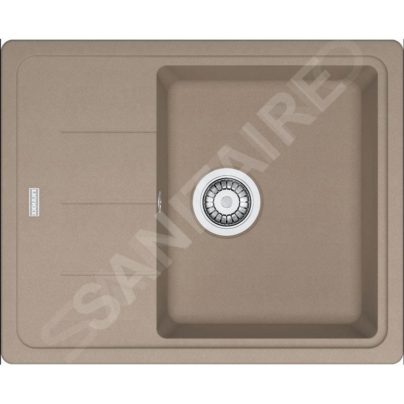 Franke Basis - Évier en fragranit BFG 611-62, 62x50 cm, cachemire 114.0494.751 Franke Basis - Évier en fragranit BFG 611-62, 62x50 cm, cachemire 114.0494.751