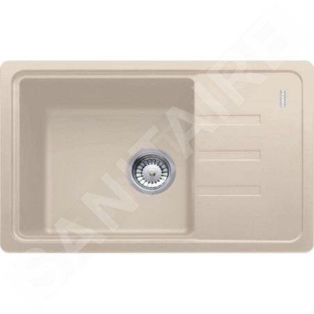 Franke Malta - Évier en fragranit BSG 611-62, 620 x 435 mm, sahara 114.0395.130