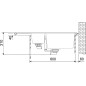 Franke Basis - Évier en fragranit BFG 651-78, 780x500 mm, pierre grise 114.0285.224 Franke Basis - Évier en fragranit BFG 651-78, 780x500 mm, pierre grise 114.0285.224