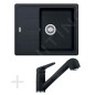 Franke Colonnes - Kit de cuisine G55, évier en granite BFG 611-62, onyx + robinet FC 9547, onyx 114.0323.817 Franke Colonnes - Kit de cuisine G55, évier en granite BFG 611-62, onyx + robinet FC 9547, onyx 114.0323.817