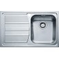 Franke Logica - Évier en inox LLL 611/7, 790x500 mm, tissé 101.0120.184 Franke Logica - Évier en inox LLL 611/7, 790x500 mm, tissé 101.0120.184