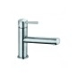 Kludi Steel - Mitigeur d’évier, acier brossé 44850F860