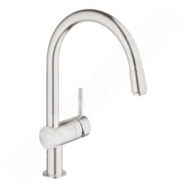 Grohe Minta - Mitigeur d'évier, supersteel 32918DC0