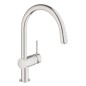 Grohe Minta - Mitigeur d'évier, supersteel 32918DC0 Grohe Minta - Mitigeur d'évier, supersteel 32918DC0