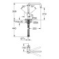 Grohe Minta - Mitigeur d'évier, Hard Graphite brossé 32488AL0