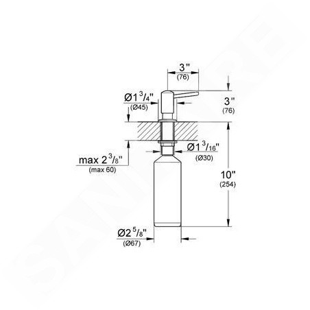 Grohe Accessoires - Doseur de savon Contemporary, supersteel 40536DC0