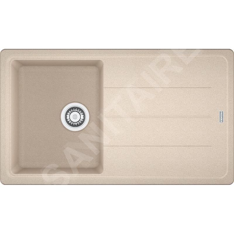 Franke Basis - Évier en fragranit BFG 611-86, 86x50 cm, sable 114.0494.914 Franke Basis - Évier en fragranit BFG 611-86, 86x50 cm, sable 114.0494.914