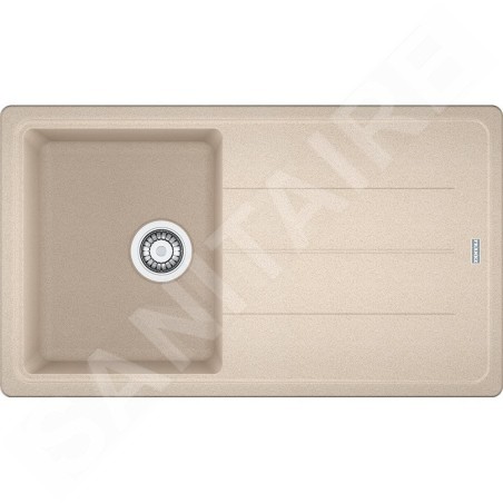 Franke Basis - Évier en fragranit BFG 611-86, 86x50 cm, sable 114.0494.914