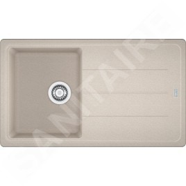 Franke Basis - Évier en fragranit BFG 611-86, 86x50 cm, sahara 114.0494.915
