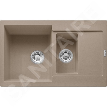 Franke Maris - Évier en fragranit MRG 651-78, 780x500 mm, cachemire 114.0494.647