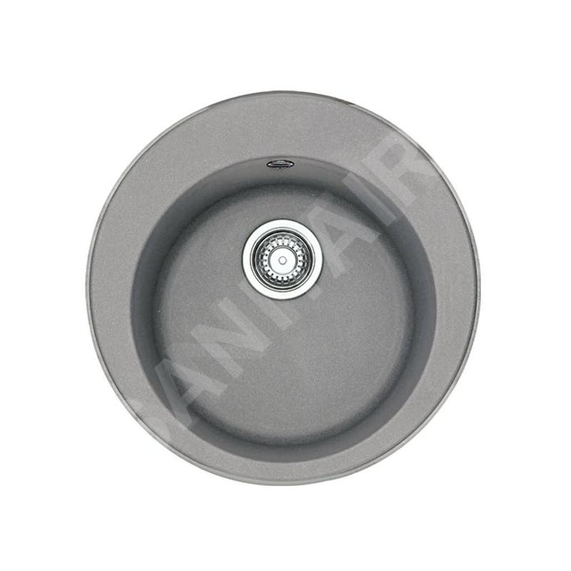 Franke Rondo - Évier en fragranit ROG 610, 510 mm, rond, pierre gris 114.0284.731 Franke Rondo - Évier en fragranit ROG 610, 510 mm, rond, pierre gris 114.0284.731