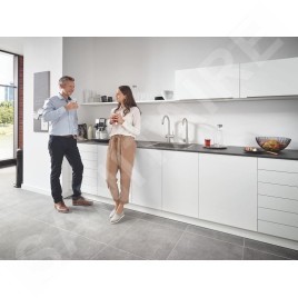 Grohe Blue Professional - Mitigeur d’évier Mono avec unité réfrigérante et filtration, supersteel 31302DC2