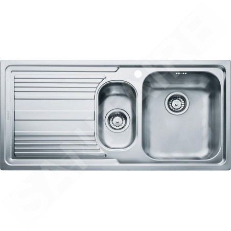 Franke Logica - Évier en inox LLX 651/7, 1000x500 mm 101.0120.190