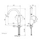 Ideal Standard CeraFlex - Mitigeur d’évier, chrome B1727AA