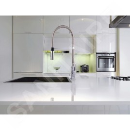 Paffoni Effe - Mitigeur d’évier avec douchette extractible, chrome EF179CR
