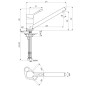 Ideal Standard Ceralook - Robinetterie d’évier, chrome BC293AA