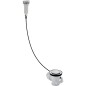 Geberit Accessoires - Siphon pour éviers avec actionnement rotatif G 1 1/2, chrome brillant 152.931.20.1