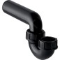 Geberit Accessoires - Siphon pour éviers, avec raccord à joint américain, entrée / sortie horizontale, d 50 mm, d1 56 mm