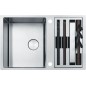 Franke Box Center - Évier BWX 120-41-27, 820x520 mm, inox 122.0579.553 Franke Box Center - Évier BWX 120-41-27, 820x520 mm, inox 122.0579.553